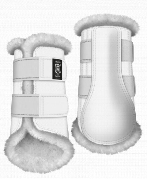 E.A. Mattes Front Sheepskin Boots