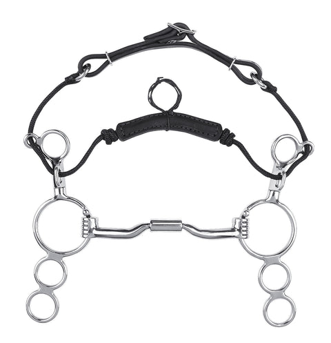 Myler® 3-Ring Combo Low Port Comfort Snaffle MB 04