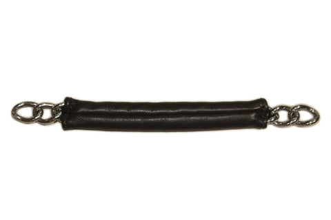 Walsh™ Leather Covered Curb Chain