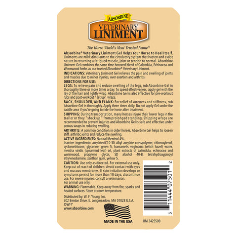 Absorbine® Liniment Gel