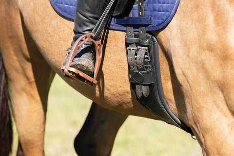 Total Saddle Fit StretchTec Shoulder Relief Dressage Girth™ with Leather Liner