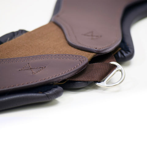 Total Saddle Fit StretchTec Shoulder Relief Dressage Girth™ with Leather Liner
