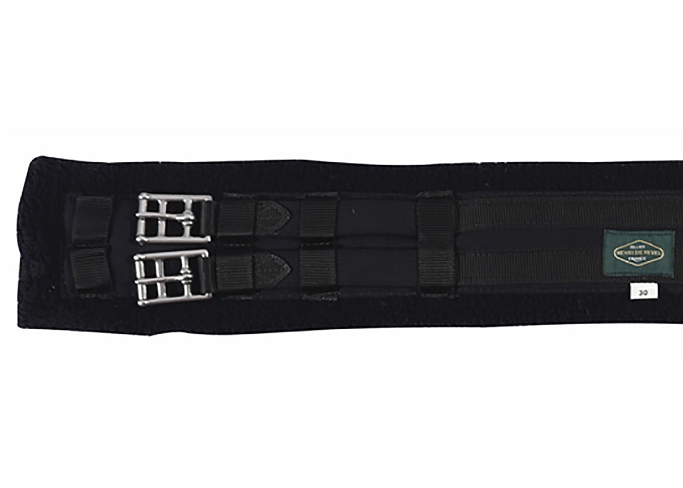 Henri De Rivel Synthetic Fleece Girth – Brown, Soft & Breathable For Your Horse