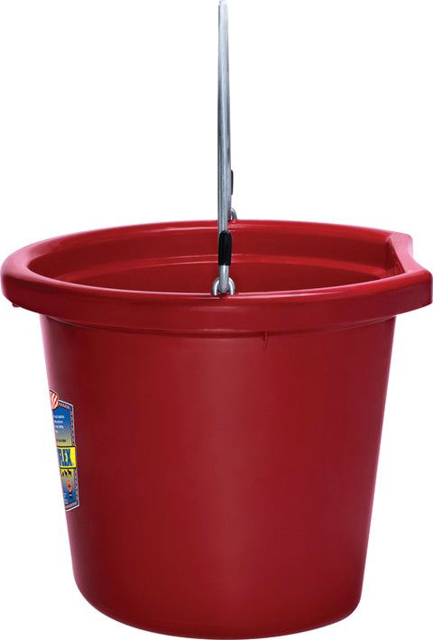 Fortiflex® 20-Quart FlatBack Bucket - Colors