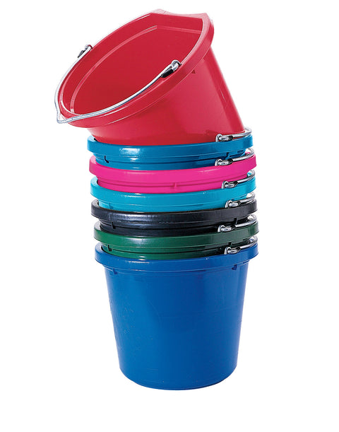 Fortiflex® 20-Quart FlatBack Bucket - Colors