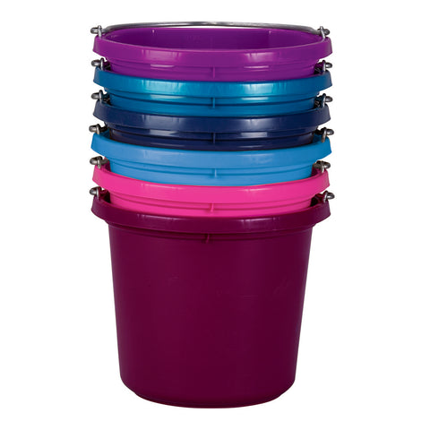 Fortiflex® 20-Quart FlatBack Bucket - Colors