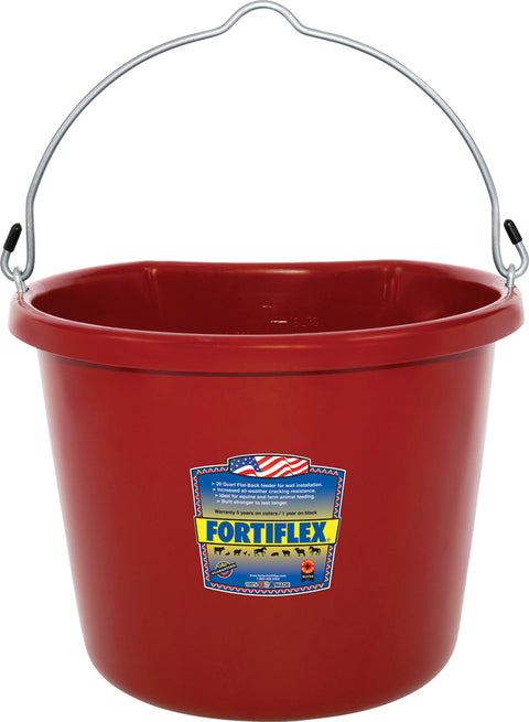 Fortiflex® Standard 20-Quart Flatback Bucket