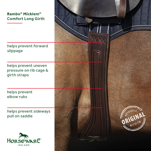 Rambo® Micklem® Long Comfort Girth