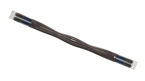 Suffolk™ Raised Fancy-Stitched Girth - Oakbark / 44 - Girths