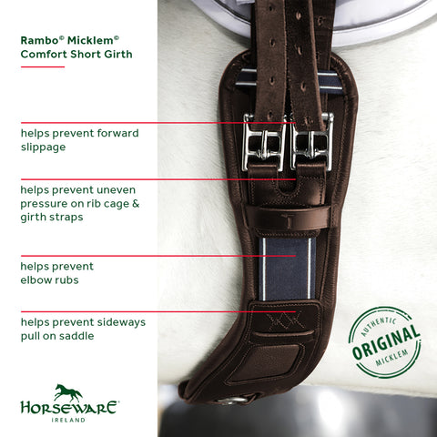 Horseware® Ireland Rambo® Micklem® Short Comfort Girth