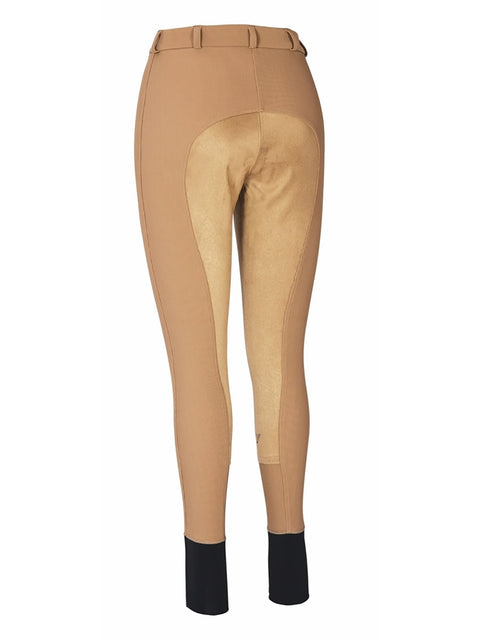 TuffRider® Ladies’ Ribb Low-Rise Pull-On Knee-Patch Breech - Knee Patch Breeches