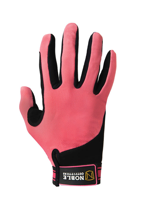 Noble Equestrian™ Perfect Fit Cool Mesh Glove - Vivacious / 5 - Schooling Gloves