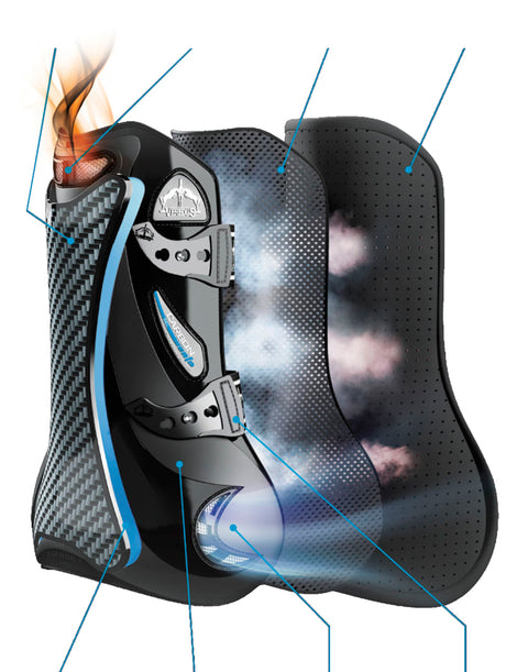 Veredus® Carbon Gel Vento™ Open-Front Boots