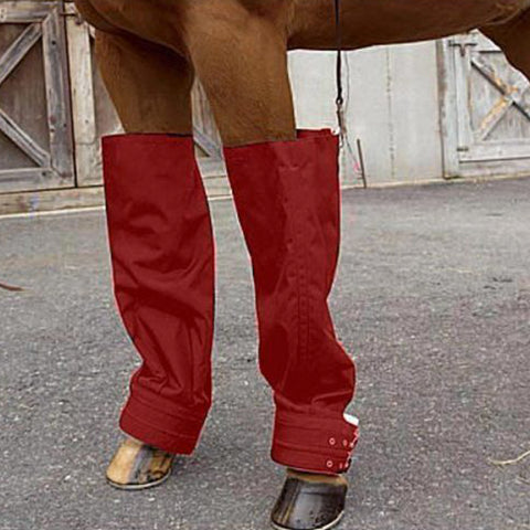 Jack’s Ice Boots - Red - Therapy Horse