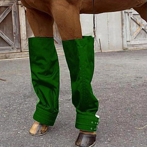 Jack’s Ice Boots - Green - Therapy Horse