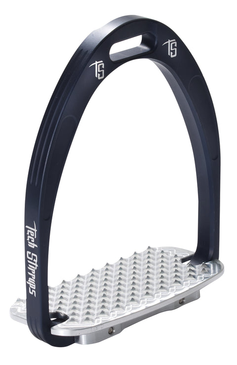 Tech Athena Jumper Stirrup Irons - Black / 4 3/4 - Stirrup Irons