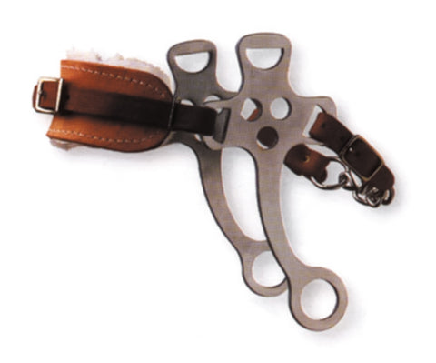 Korsteel® Fleece Nose Hackamore Bit