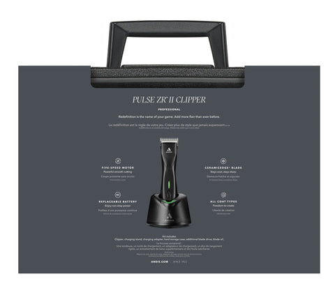 Andis® Pulse ZR® II Cordless Clipper with No. 10 Blade
