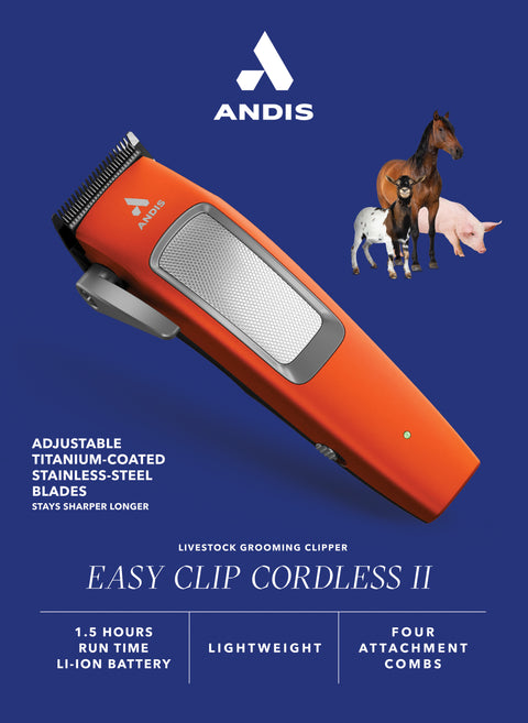 Andis® Easy Clip Cord/Cordless II Clipper
