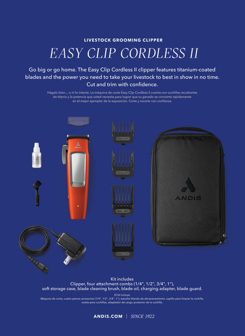 Andis® Easy Clip Cord/Cordless II Clipper