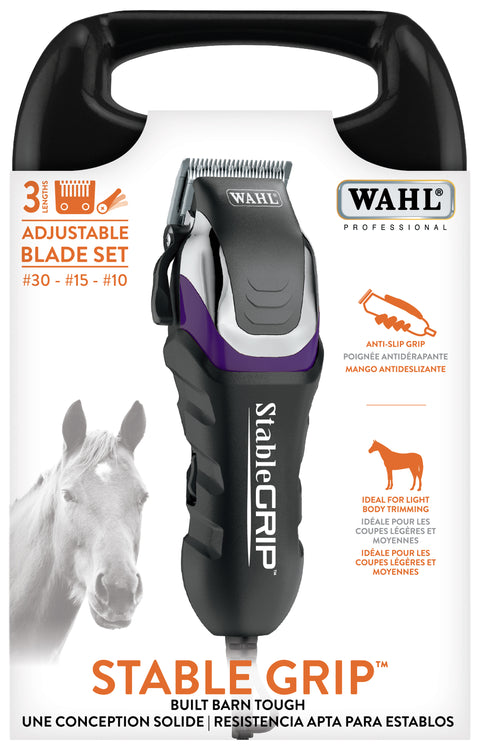 Wahl® Stable Grip™ Clipper with Adjustable Blades No. 30-15-10