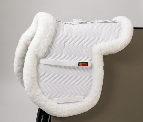 Fleeceworks™ Show Hunter Sheepskin Trim Pad with Perfect Balance Technology