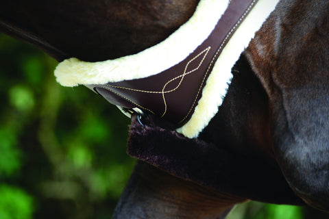 Kentucky Horsewear Anatomic Sheepskin Long Girth