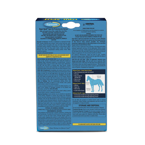 Farnam® Equi-Spot® Spot-On Fly Control - 12 week