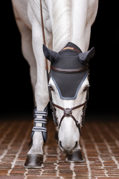 EquiFit® Ear Bonnet with Colored Trim and No Logo