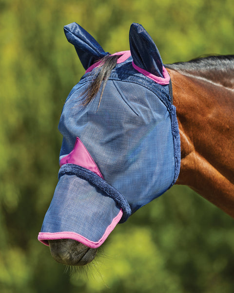 WeatherBeeta® ComFiTec™ Deluxe Durable Mesh Fly Mask with Ears & Nose