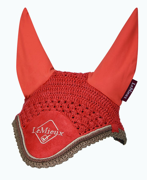 LeMieux® Classique Fly Hood - Apricot / Large - Ear Nets & Bonnets