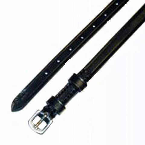 Coronet™ English Leather Spur Straps with Keepers - Spur Straps & Spurs