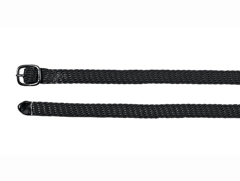 Herm Sprenger® Black Buckle Nylon Spur Straps