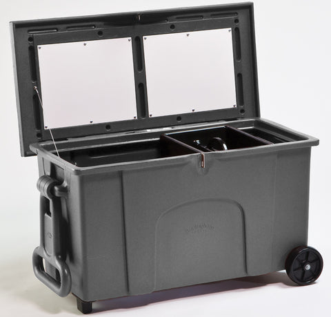 Burlingham Pony Sport Trunk with Padded Seat - Grey / N/A - Trunks