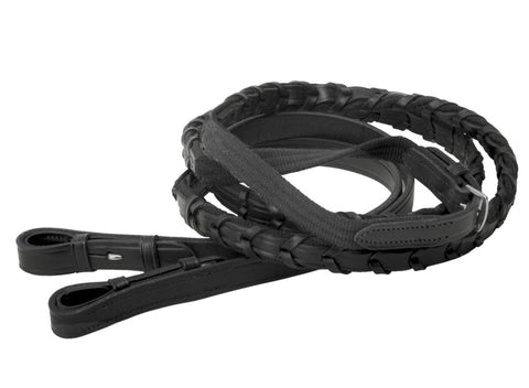 Tory Leather Company 5/8" x 54" Cross Country Reins with Hook Stud Ends