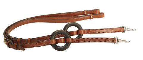 Tory Leather Company Donut Side Reins
