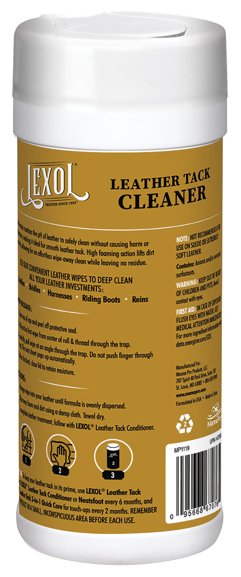 Lexol® Leather Cleaner Quick Wipes