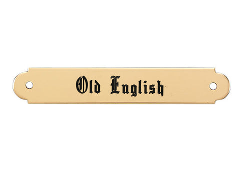 Fancy Halter Nameplate - 1 or 2 lines