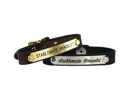 Stablemate Leather Bracelet