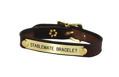 Stablemate Leather Bracelet