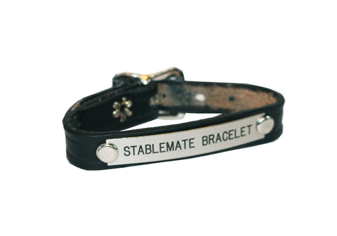 Stablemate Leather Bracelet