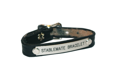 Stablemate Leather Bracelet