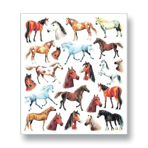 Kelley and Company Colorful Horse Stickers