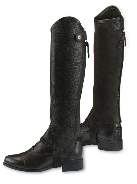 Ariat® Concord Half Chaps - Black / Sm-Tall - Half Chaps