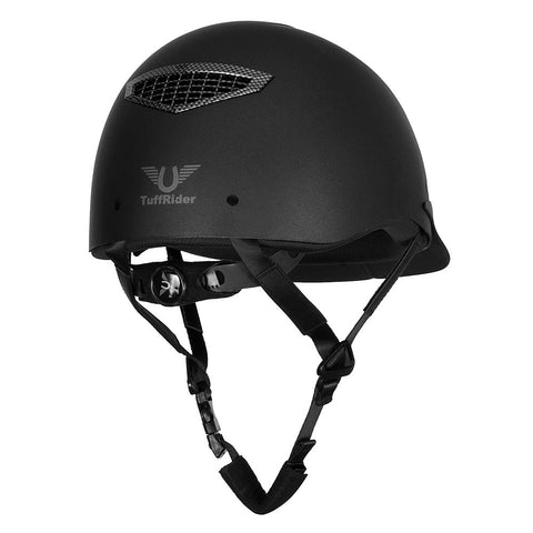 TuffRider® Starter Helmet with Carbon Fiber Grill
