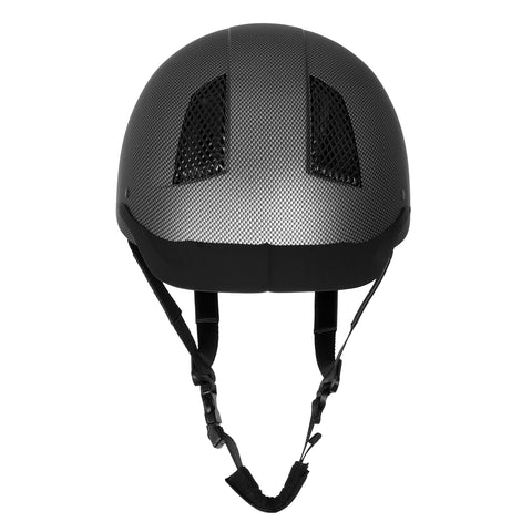 TuffRider® Starter Carbon Fiber Print Helmet