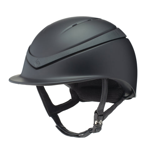 Charles Owen Halo Helmet - Black/Black Ring / 6 3/8 - Helmets