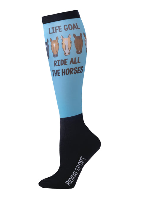 Riding Sport™ Footprintz Printed Peddies