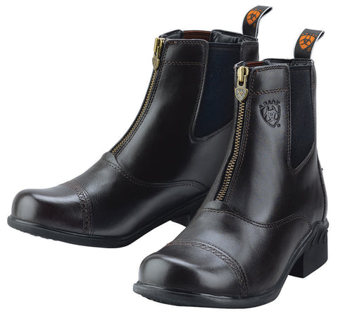Ariat® Ladies' Heritage III Round Toe Zip Paddock Boots