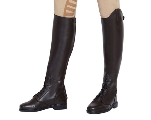 TuffRider® Ladies' Starter Back-Zip Field Boots in Synthetic Leather